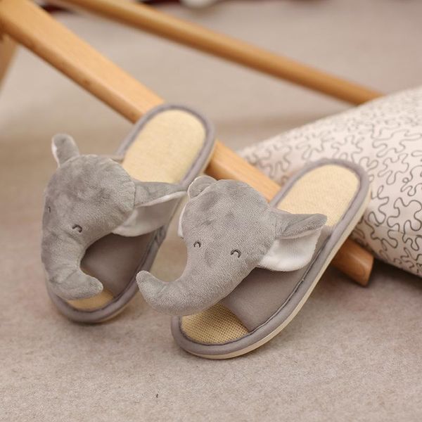 

sunny everest kids slippers indoor cartoon animal shoes cotton, Black