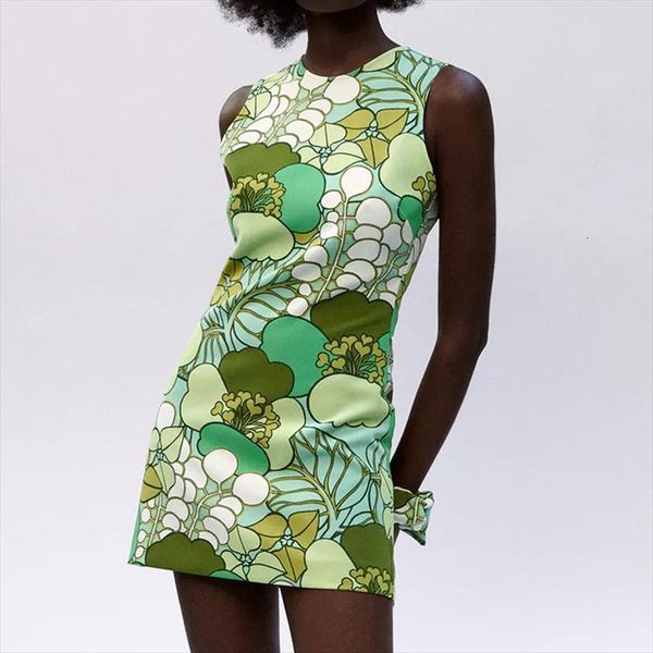 

summer hand painted print mini women dresses knitting hollow out casual beach fashion sleeveless sexy, Black;gray