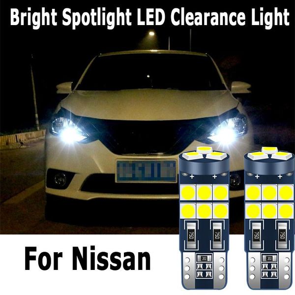 

emergency lights 1pc w5w t10 2825 canbus car auto led clearance bulbs for qashqai tiida teana sylphy juke x-trail almera nv200