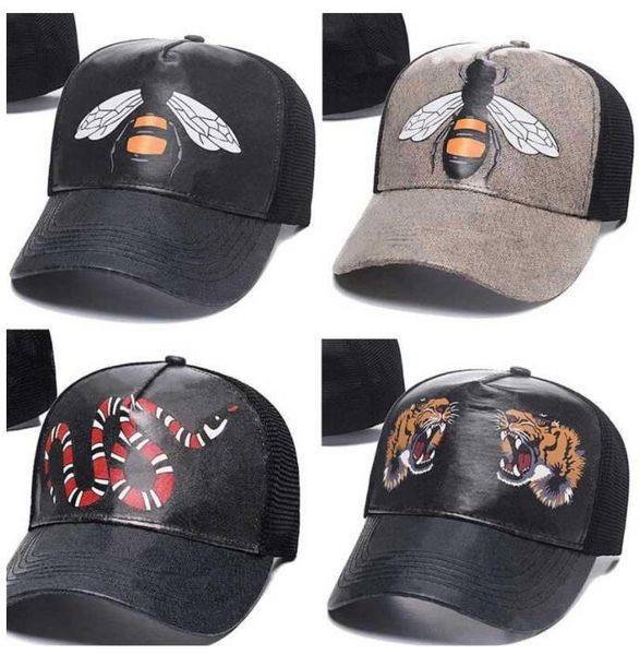 Ball Caps 2021 Designer Mens Berretti da baseball donna Marca Tiger Head Cappelli ape serpente Osso ricamato Uomo Donna casquette Cappello da sole gorras Maglia sportiva