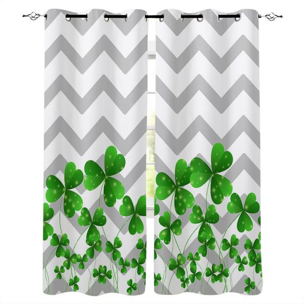 

curtain & drapes clover gray ripple geometric background window curtains home decor bedroom kitchen items for living room