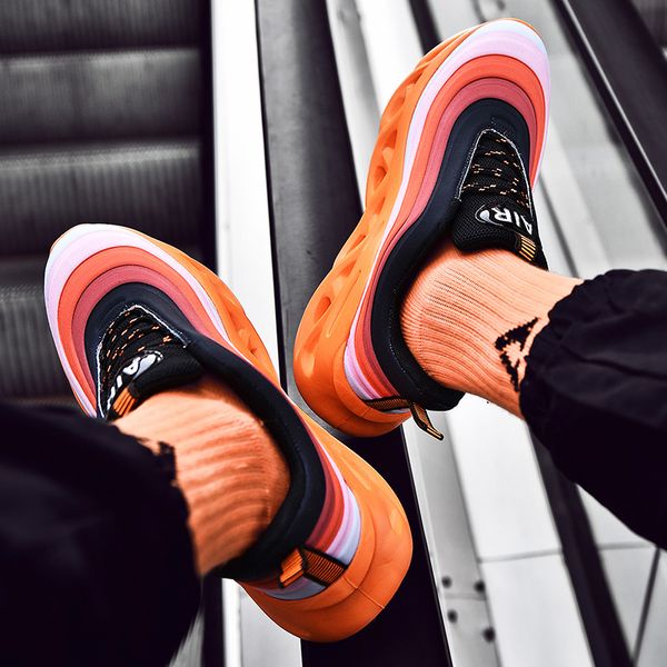 

2022 mens running shoes code: 99-2106 orange black white blue green trainers sneakers big size 39-46