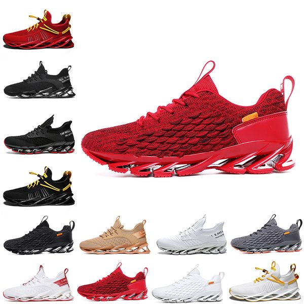 

good quality non-brand men women running shoes blade slip on black white all red gray orange gold terracotta warriors trainers outdoor sport