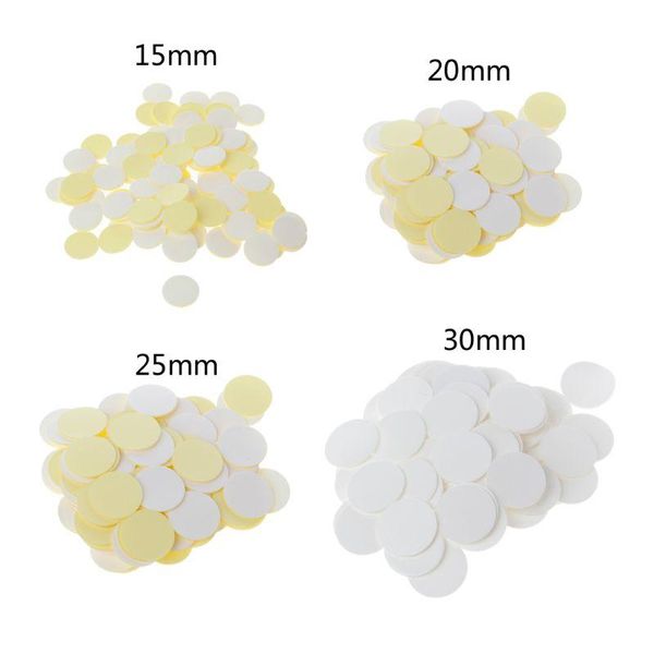 

gift wrap 100pcs clear invisible round double sided silicone self adhesive dots stickers