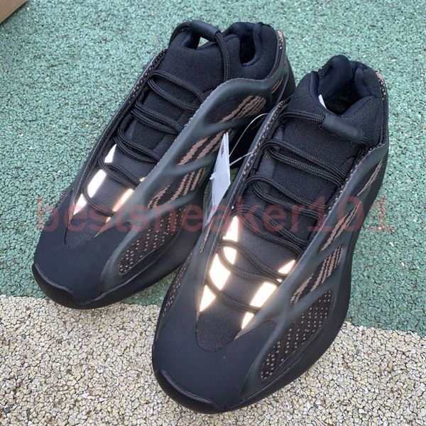 

fashion kyanite 700 v3 running shoes with box clay brown safflower glow in the dark men women shoe azareth a ah azael reflective s, Black
