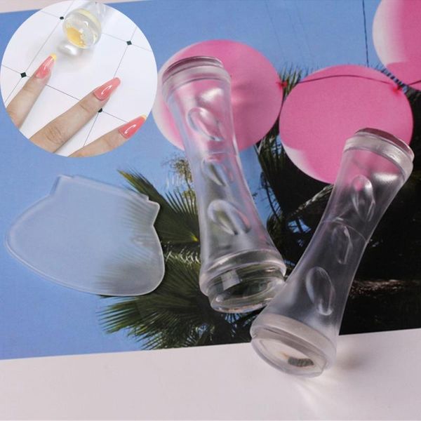 

nail art kits diy scraper manicure silicone stamper seal transfer tool print