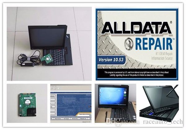 

truck and car repair tool software alldata 10.53 atsg install 1tb hdd with lapx200t touch screen 4g used windows7