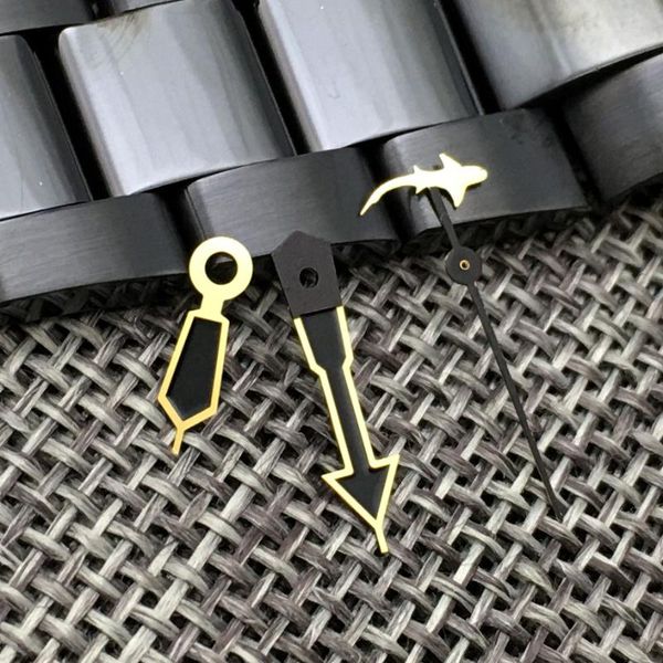 

repair tools & kits arrival watch hands fit for nh35 nh36 model 7s26 4r35 7009 automatic movement black/red color fish second hand