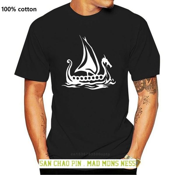 

men's t-shirts fishing cartoon sailing boat drawing vintage design casual t-shirt te homme customized tee shirt, White;black