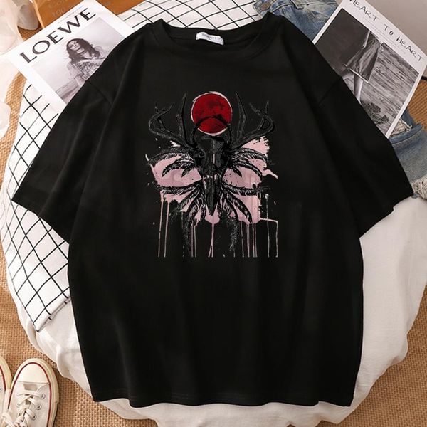 

women's t-shirt butterfly print t shirts summer short sleeve loose casual crewneck hip hop streetwear tee 2021 brand female, White