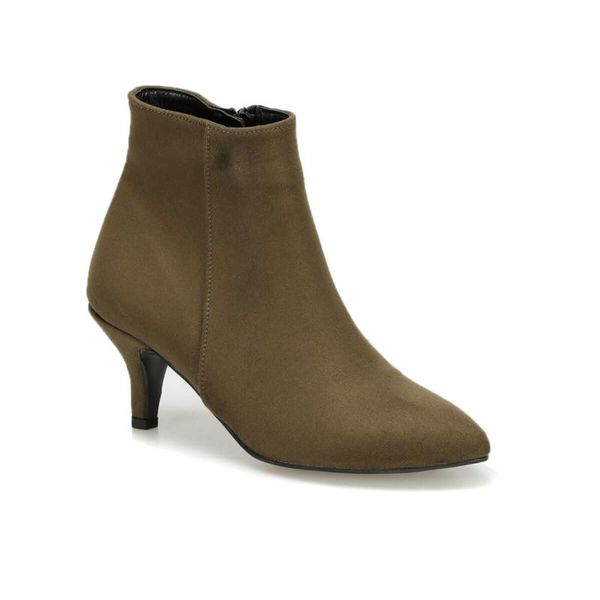 

boots flo pinbal56z suede khaki women 's butigo, Black