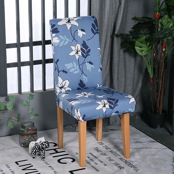 

pastoral print dinging chair cover for kitchen el removable anti-dirty cushion party supplies wholesale 1pcs covers