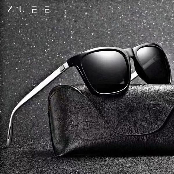 

sunglasses 2021 polarized uv400 sunglasse men dazzle color driver classic retro brand designer light flexible sun glass, White;black