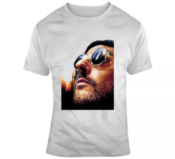 

leon the professional movie poster fan t shirt, White;black