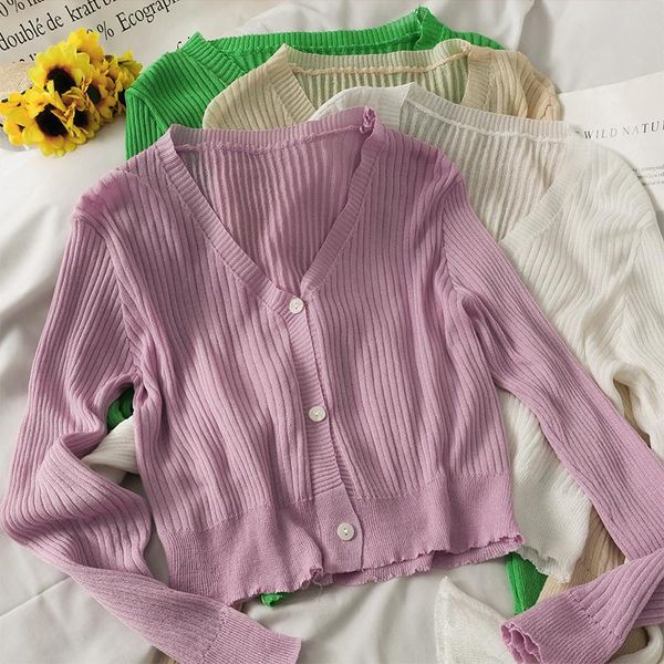 

women's blouses & shirts women fashion slim bodycon long sleeves v-neck knitted blouse lady sweet casual outdoor girls elegant daily ba, White