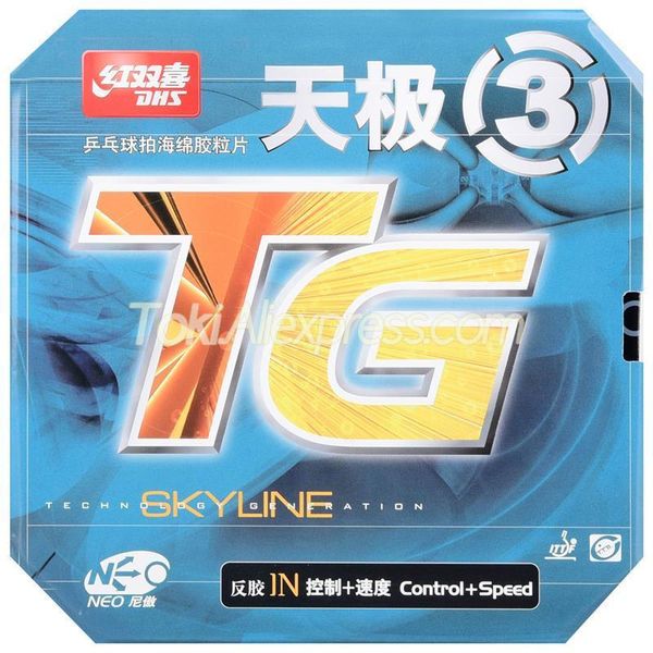 

skyline 3 neo dhs tg3 table tennis rubber sky line pips-in original pong sponge raquets