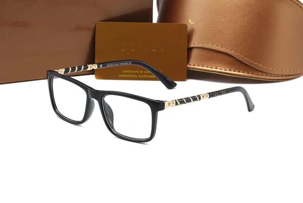 Herren Damen Designer Sonnenbrille Sonnenbrille Runde Mode Goldrahmen Glaslinse Brillen für Mann Frau G8059