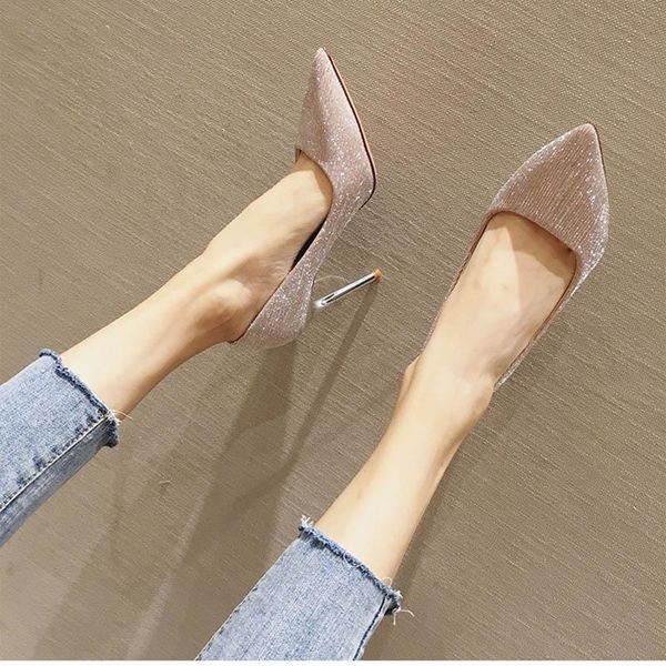 

womens shoes bling korean fashion pumps elegant party 1, Black