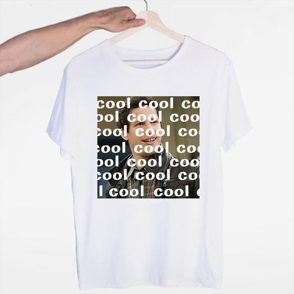 

brooklyn nine 99 fashion and men women short sleeve unisex, White;black