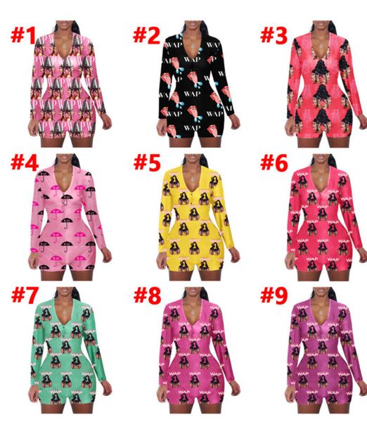 

women's jumpsuits & rompers women jumpsuit casual bodysuit sports short sleeve cartoon printed designer pants onesies skinny halte, Black;white