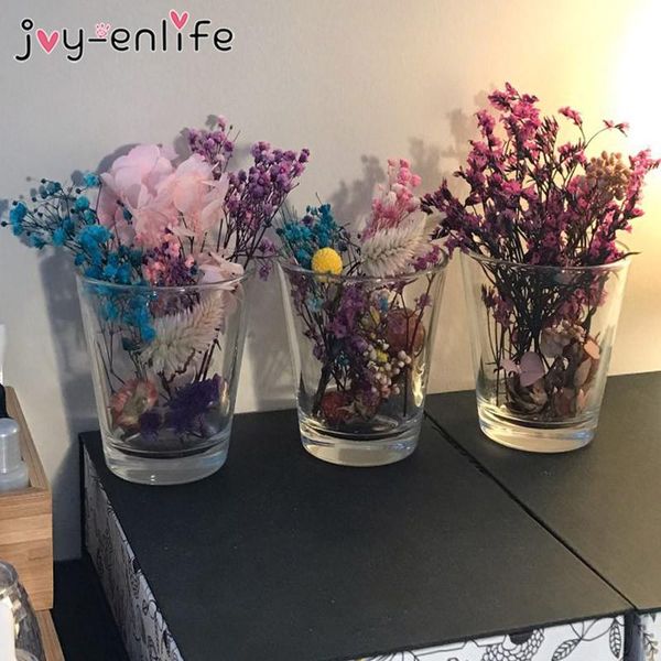 

decorative flowers & wreaths 1box natural real dried flower dry plants small pressed for resin jewellery artificial fake wedding table decor