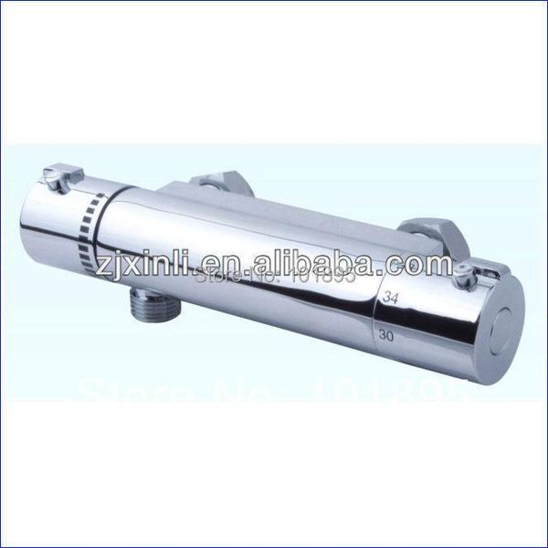 

wall mounted brass material of thermostatic shower faucet bathroom sets
