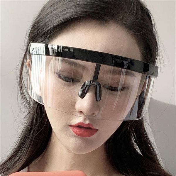 

fashion sunglasses women men brand design goggle sun glasses big frame shield visor windproof uv400, White;black