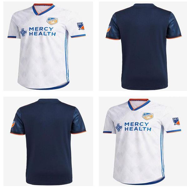 

fc cincinnati 2021 2022 mls dynami soccer jersey home kit 21 22 camisetas kubo brenner locadia amaya matarrita football shirts uniform, Black;yellow