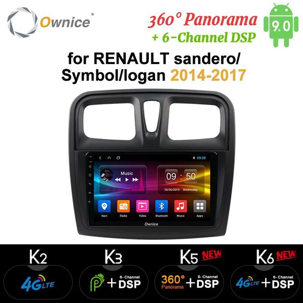 

player ownice dsp 4g 64g car dvd android9.0 gps autoradio k5 k6 for duster/captur/lada/xray 2/logan 2/dacia/sandero radio