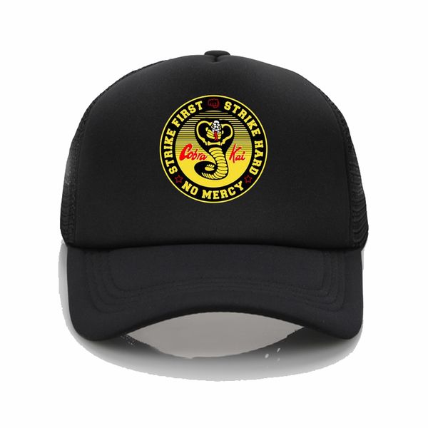 

cobra kai karate kid movie men's hombre camiseta printed hip hop hat men and women fashion summer sun couple outdoor hat, Blue;gray