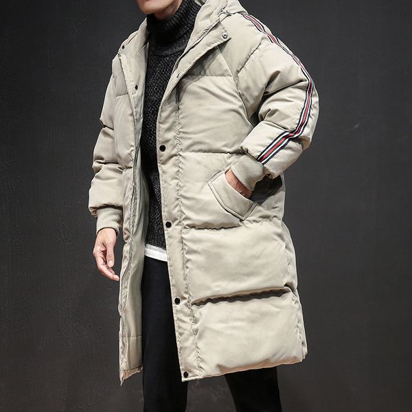 

men's down & parkas autumn and winter japanese padded jacket mid-length for a048 w192 9rr6, Black