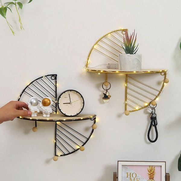 

other home decor creative iron storage rack wall mounted display kitchen bedroom living room stand decoration