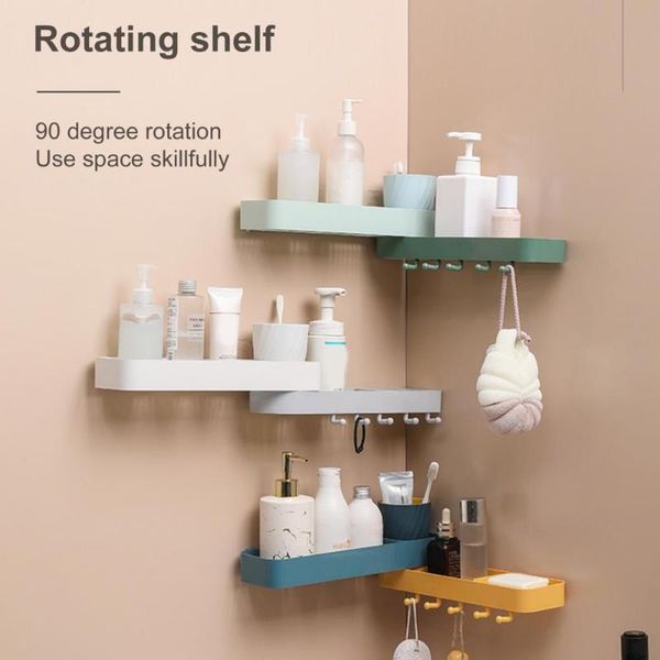 

hooks & rails wall mounted storage rack with hook multifunctional punch shelf for toilet bathroom organizer holders