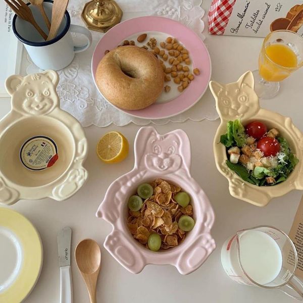 

plates and bowls set rice bowl ceramic cake noodle soup tableware snack