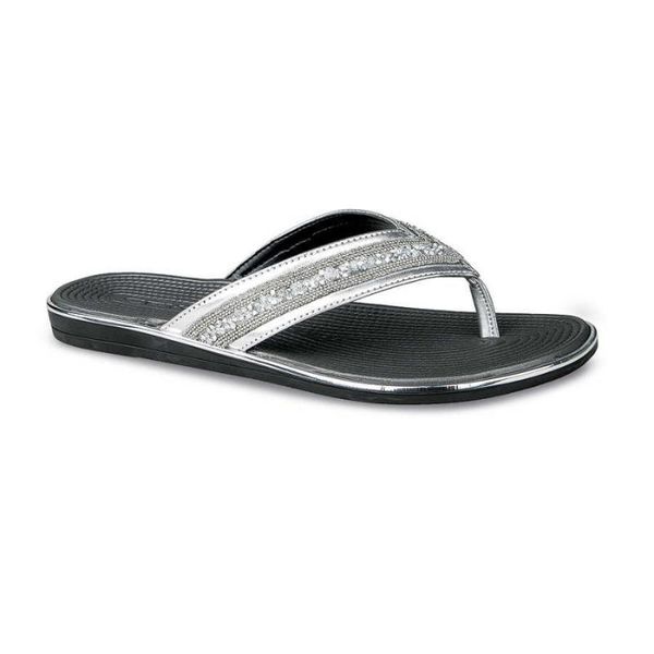 

9965-1 (35-41) slippers, Black