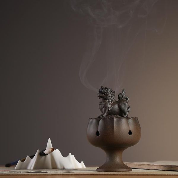 

fragrance lamps creative ceramic incense burner luxury rustic sandalwood base kadzielnica porch decor ei50ib
