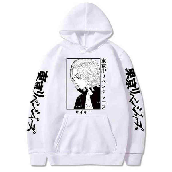 

tokyo revengers pullover anime manjiro sano graphic hoodies for men tokyo revengers kids sportswear oversized hoodie clothes g1214, Black