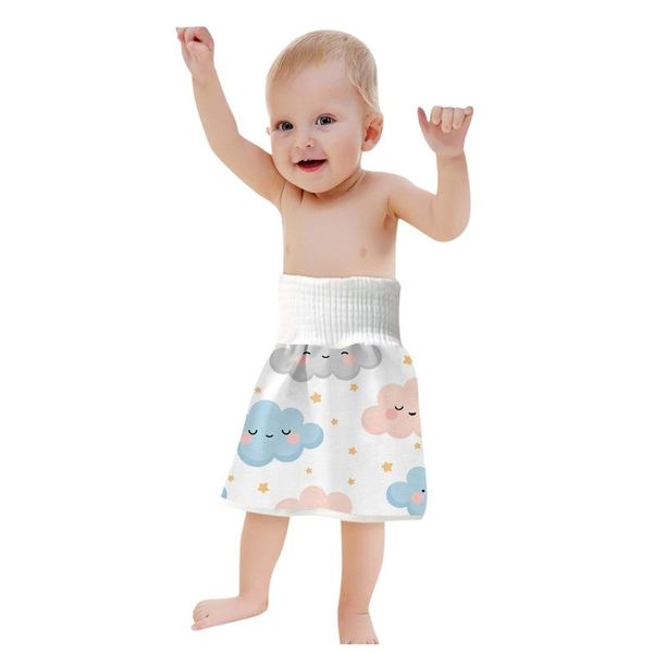 

in 1 baby diaper skirt pure cotton high waist waterproof training pants shorts cloth diapers