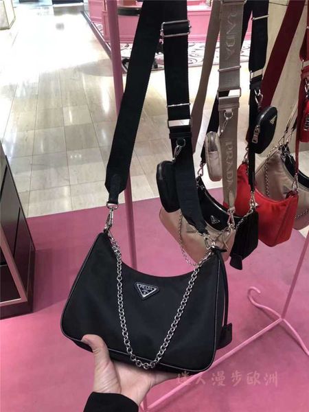 

womenbag hobo nylon three in one armpit portable shoulder messenger