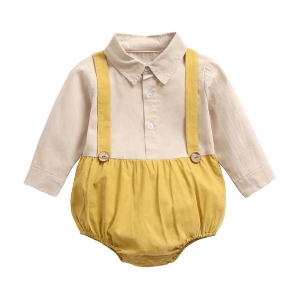 

jumpsuits one-piece solid color children romper boys girls baby spring and autumn long-sleeved born clothes korean, Blue