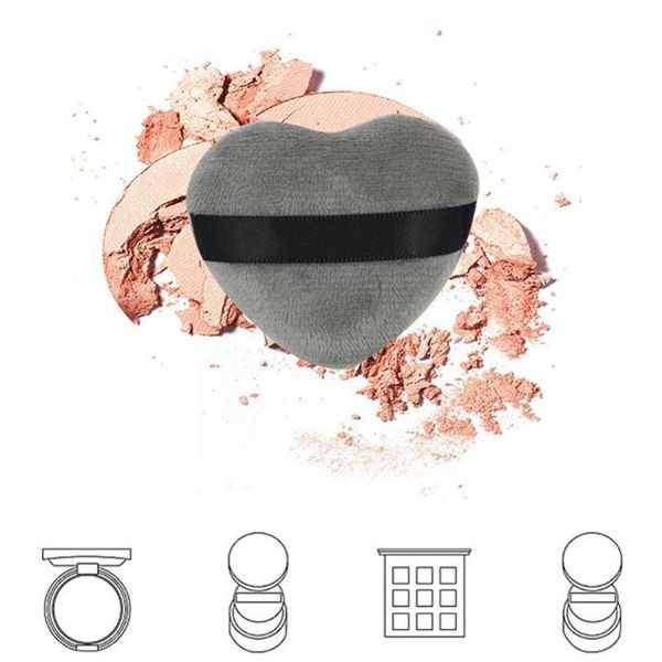 

sponges, applicators & cotton sponges soft makeup puffs multifunctional face large love with powder blendiful velour strap shape makeu x4b3