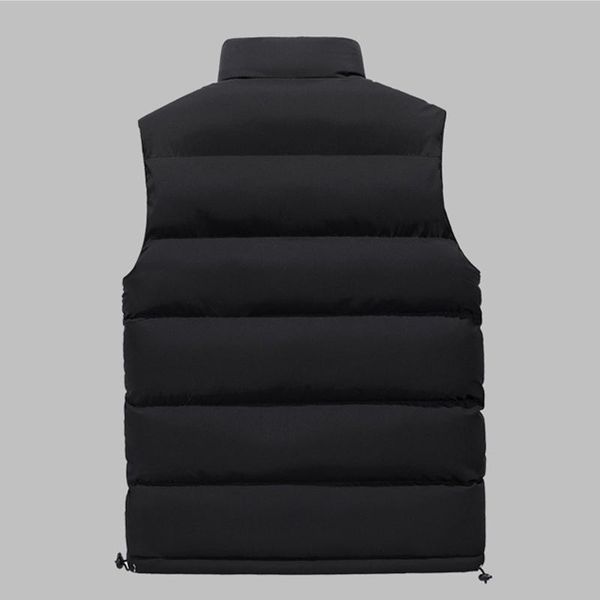 

men's vests mens vest jacket men autumn warm sleeveless jackets male winter casual waistcoat plus size veste homme brand clothing, Black;white
