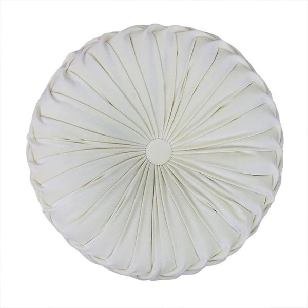 

cushion/decorative pillow pure color model room round pumpkin living sofa cushion