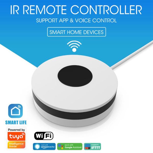 

smart home control tuya remote wifi ir hub voice work with alexa google infrare wireless controller