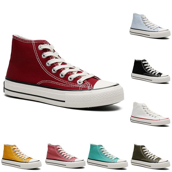 

casuals canvas shoes men women platform casual trainers outdoor mens womens fashion run sports sneakers colors 36-44