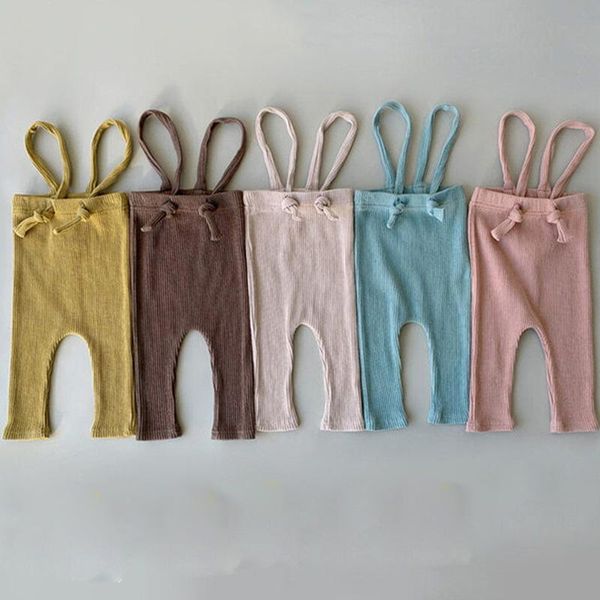 

trousers casual corduroy baby bib pants solid outwear 6m-24m 2022 children toddler boys kids overalls suspender, Blue