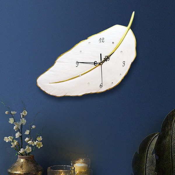 

large luxury nordic style wall clock home decor living room decoration stylish modern design watch creative silent clocks