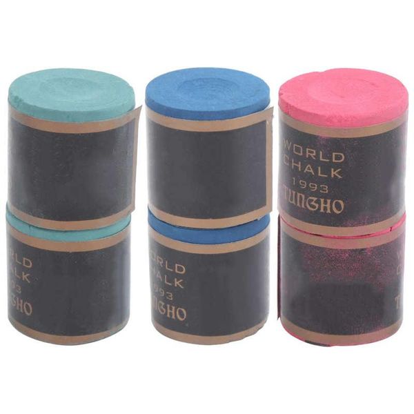 

2pcs billiard cue tips chalk no-slip pool table stick accessories balls