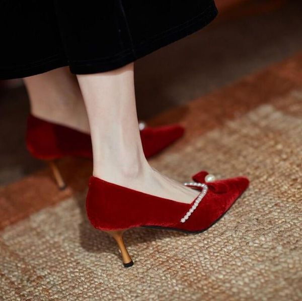 

women's pointed high heels dress shoes business casual nightclub wedding stiletto fashion brand pumps classic design cool celebrities g, Black