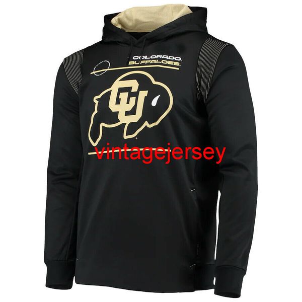 NCAA Colorado Búfalos 2021 Team Sideline Performance Pullover Hoodie S-3XL